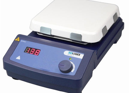 SCILOGEX SCI550-H LED Digital 7 x 7 Square Hotplate, ceramic-glass plate, 110V, 50//60Hz, US Plug
