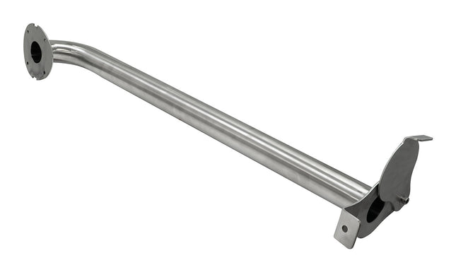 BVV air Inlet Long Tube Intake Pipe Valve BBQ Drum Smoker DIY Parts Set (2)