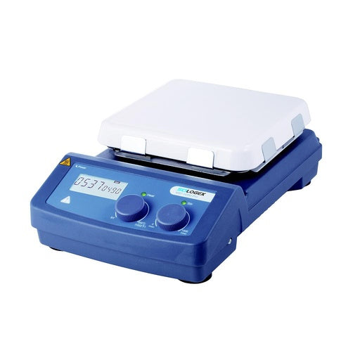 SCILOGEX SCI550-Pro LCD Digital 7 x 7 Magnetic Hotplate Stirrer, ceramic-glass plate, 110V, 50/60Hz US Plug