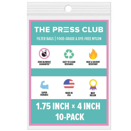 The Press Club 1.75" x 4" ROSIN BAGS Shop All Categories BVV 