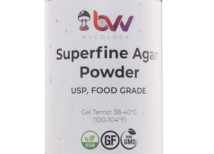 Superfine Agar Powder for Mushrooms Mycology Petri Dishes