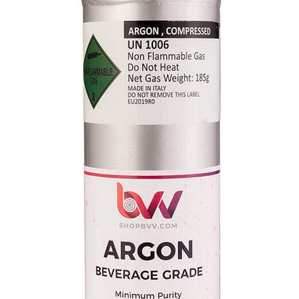 Argon Gas 99.5% - Pure gas for preserving terpenes in flowers and concentrates New Products BVV 