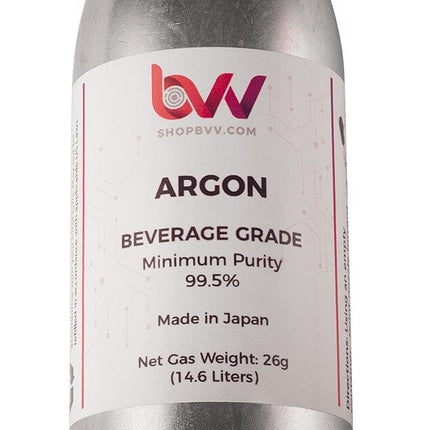 Argon Gas New Products BVV 14.6 Liters Tank Only 