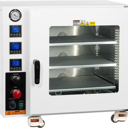Ai 3.2 CF Vacuum Oven 250C UL Certified 316L SST Optional With 3 Heating Shelves