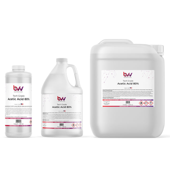 80% Acetic Acid Technical Grade (Vinegar)