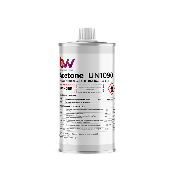 Ultra High Purity Laboratory Grade Acetone | BVV