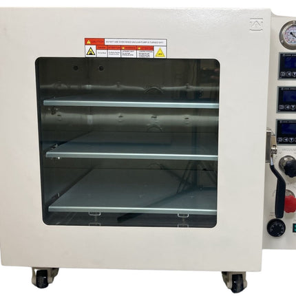 Ai 3.2 CF Vacuum Oven 250C UL Certified 316L SST Optional With 3 Heating Shelves
