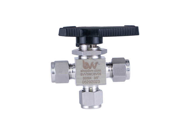 BVV 3-Way Compression Ball Valve