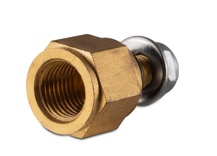 Brass Bulk Head Short