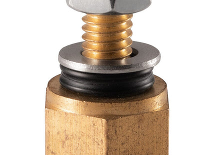 Brass Bulk Head Short