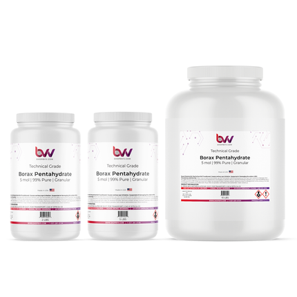 Borax Pentahydrate 5 Mol *High Purity