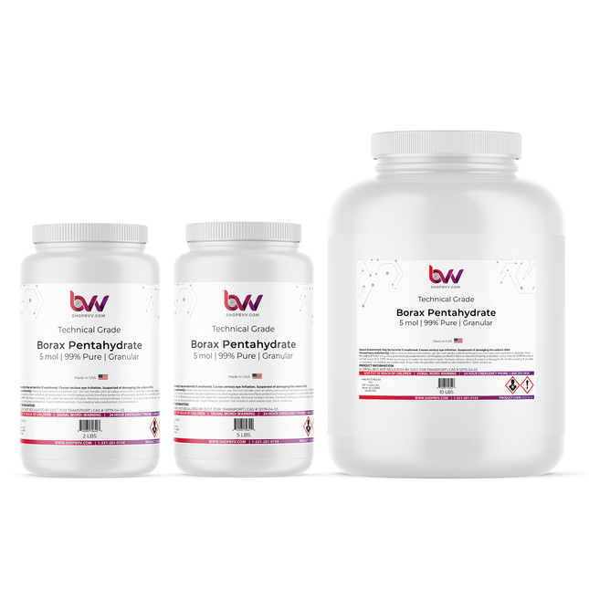 Borax Pentahydrate 5 Mol *High Purity