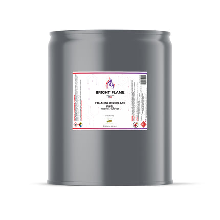 Fireplace Fuel Clean Burning, Odorless, and Smokeless Grain Ethanol, Fuel for Table Top Fire Pit