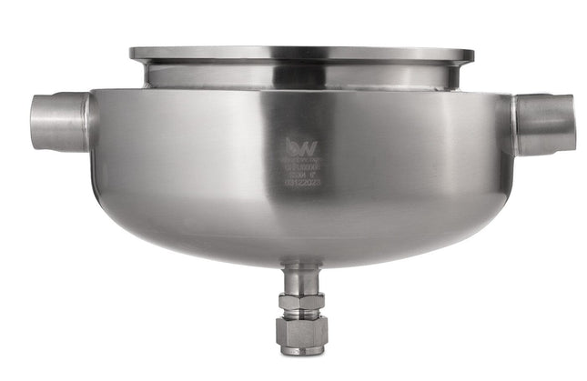 6" Jacketed Hemispherical Reducer Compression