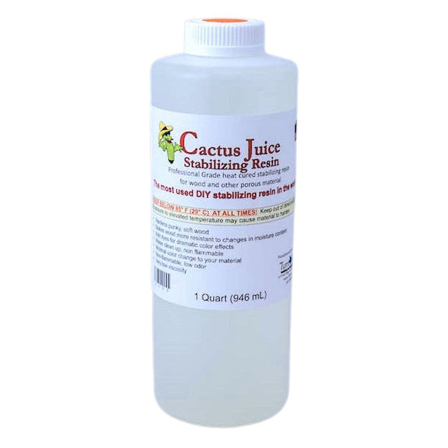 Cactus Juice Stabilizing Resin for Woodworking