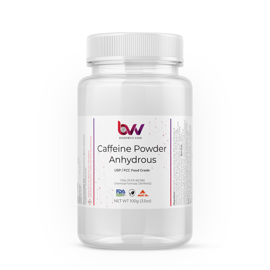 Caffeine Powder ≥99.0% USP/FCC/Food Grade – BVV