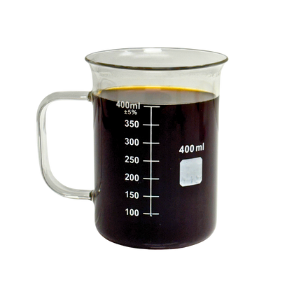BVV 400ML Fun Coffee Mug Beaker Borosilicate 3.3