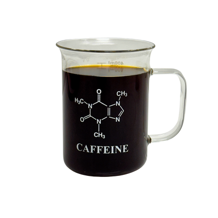 BVV 400ML Fun Coffee Mug Beaker Borosilicate 3.3
