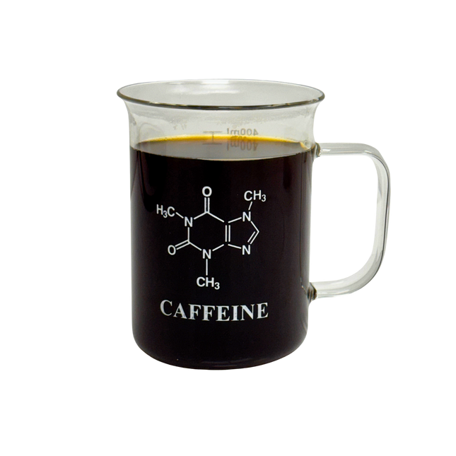 BVV 400ML Fun Coffee Mug Beaker Borosilicate 3.3