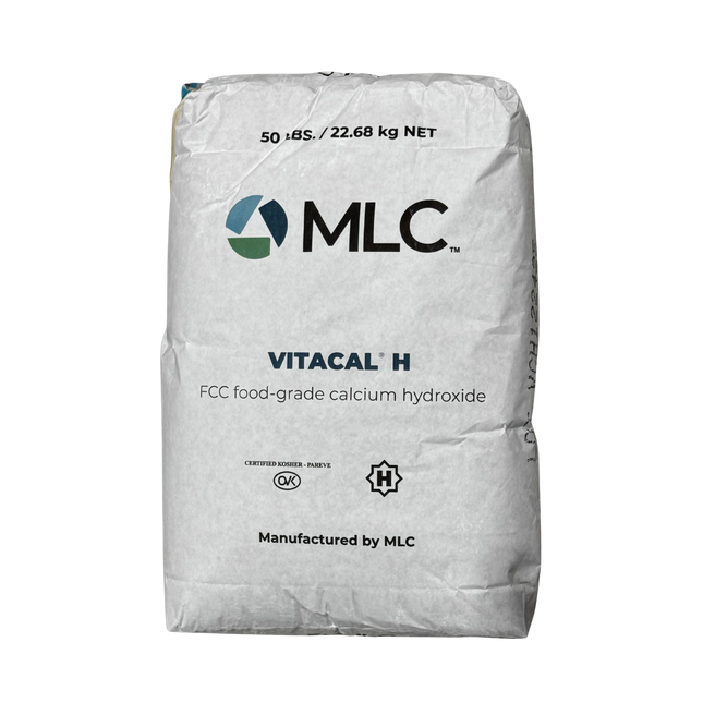 Calcium Hydroxide 99.9% (Hydrated Lime) Food Grade Vitacal®H