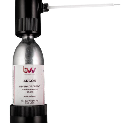 Argon Gas 99.5% - Pure gas for preserving terpenes in flowers and concentrates New Products BVV 14.6 Liters With Regulator 