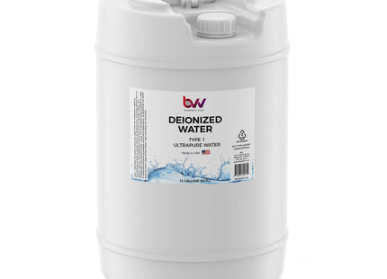 Deionized Water (DI) - Ultrapure Water - Type 1