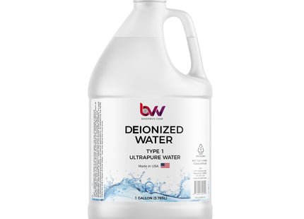 Deionized Water (DI) - Ultrapure Water - Type 1