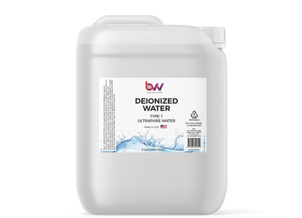 Deionized Water (DI) - Ultrapure Water - Type 1
