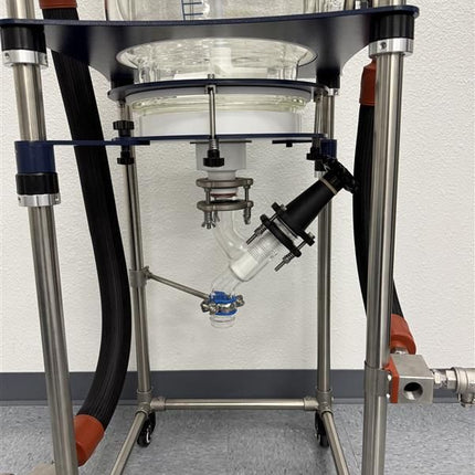 Glass Reactor Ai 20L Single Or Dual Jacketed Filter