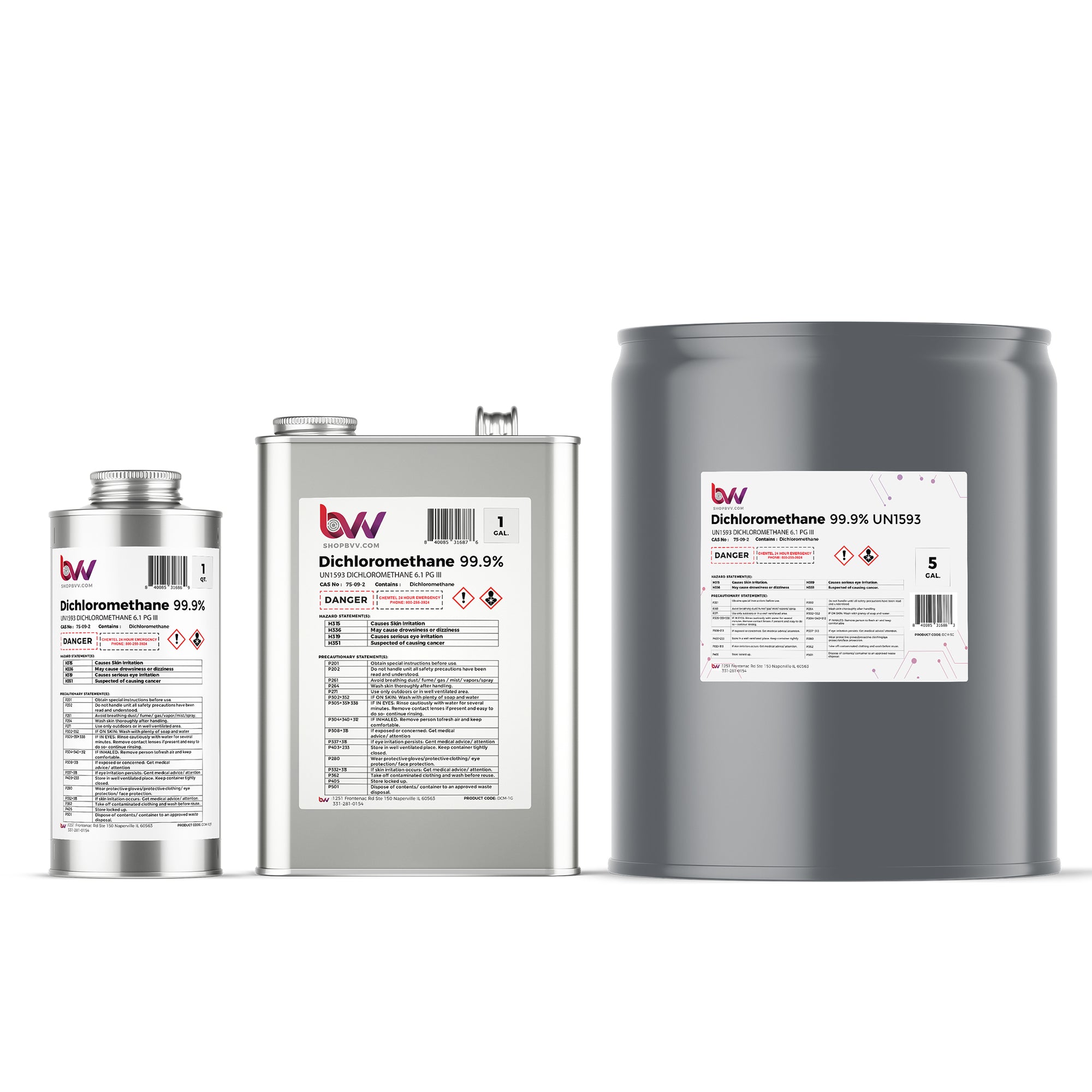 Dichloromethane Lab Grade 99.9% – BVV