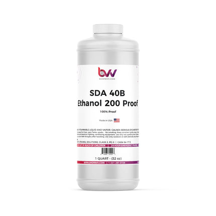 SDA 40B w/ 200 Proof Ethanol (100% ABV) Lab Grade