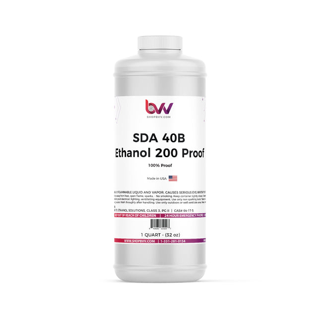 SDA 40B w/ 200 Proof Ethanol (100% ABV) Lab Grade