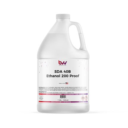 SDA 40B w/ 200 Proof Ethanol (100% ABV) Lab Grade
