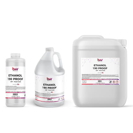 190 Proof Ethanol - USP Kosher - Excise Tax Included