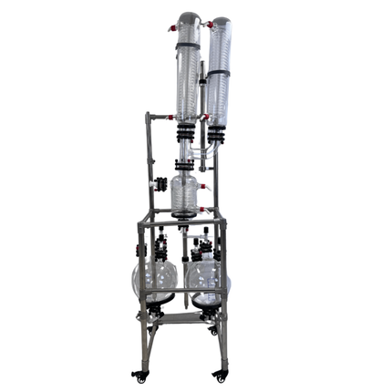 AI Modular Cold Trap With Glass Condensers & Dual Receiving Flasks