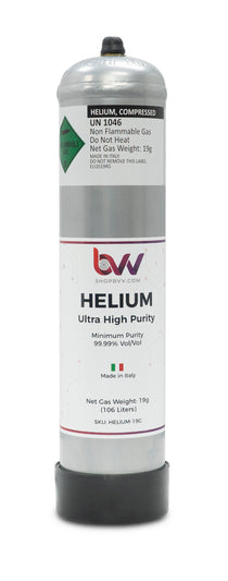 High Purity Helium Tanks 99% | BVV