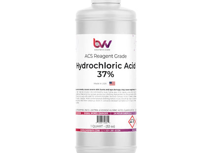 Hydrochloric Acid 37% ACS Reagent Grade (HCL)