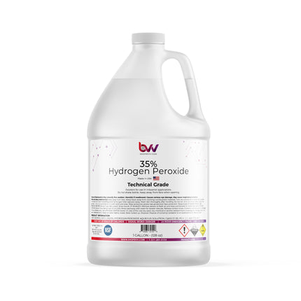 35% Hydrogen Peroxide Tech Grade, NSF, H2O2