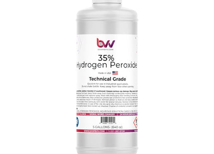 Hydrogen Peroxide 35% Technical Grade, NSF Certified, H2O2