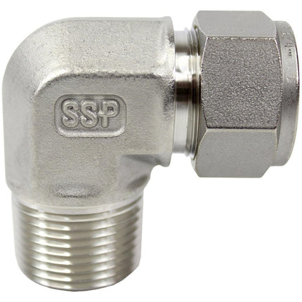 1/2 in. Tube Fitting x 1/4-18 MNPT, 316 SS