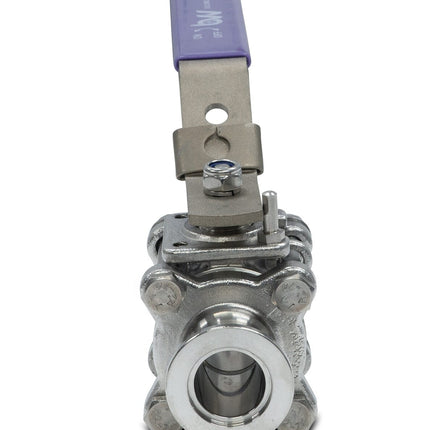 KF-40 Stainless Steel Ball Valve (Nitrogen Tested)