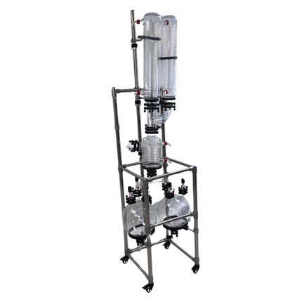 AI Modular Cold Trap With Glass Condensers & Dual Receiving Flasks