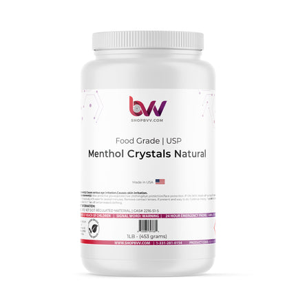 Menthol Crystals Natural Food Grade USP, EU
