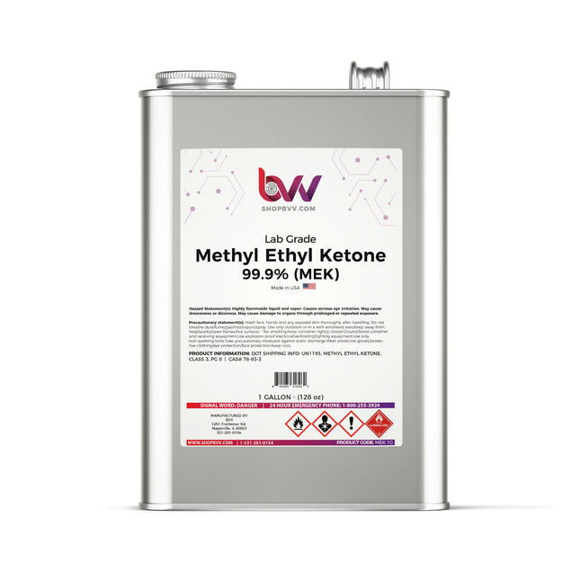 Methyl Ethyl Ketone (MEK), High Purity 99.9%, Lab Grade