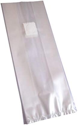 Mushroom Grow / Spawn Bag Sealable Large 8" X 5" X 19" - 0.5 Micron Filter 3 Mil Polypropylene Autoclavable New Products BVV 