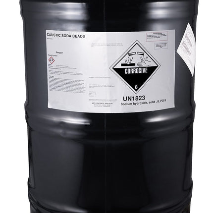 BVV™ High Purity Sodium Hydroxide 99% (Food Safe Chemical) Shop All Categories BVV 500lb Drum 