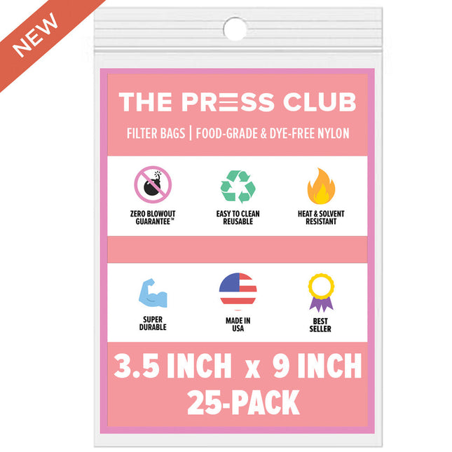 3.5" x 9" ROSIN BAGS