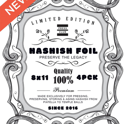 HASHISH FOILS SHEETS