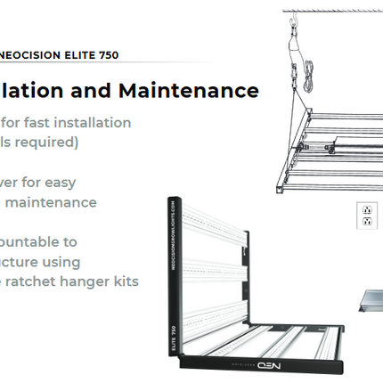 Neocision Elite 750 LED Grow Light