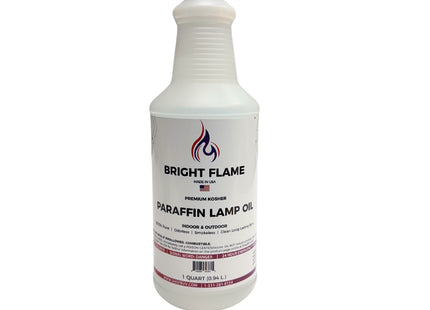 High Purity Paraffin Lamp Oil - Smokeless, Clean Burning- Kosher - 99.5% Pure